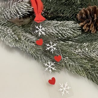 Bookmark - Large - Love Snowflakes